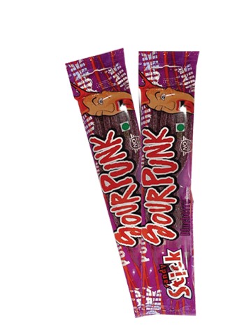 Sour Punk Candy Sticks – Blueberry